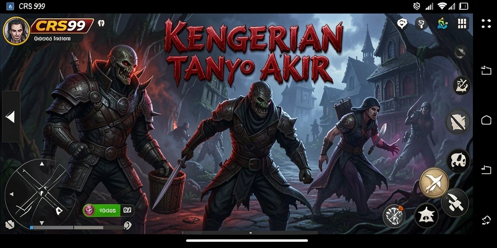 Tampilan gameplay menakutkan di <strong>CRS99</strong> yang penuh ketegangan.