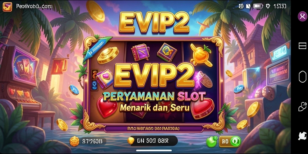 Screenshot gameplay EVIP2 yang menunjukkan keseruan bermain Slot.