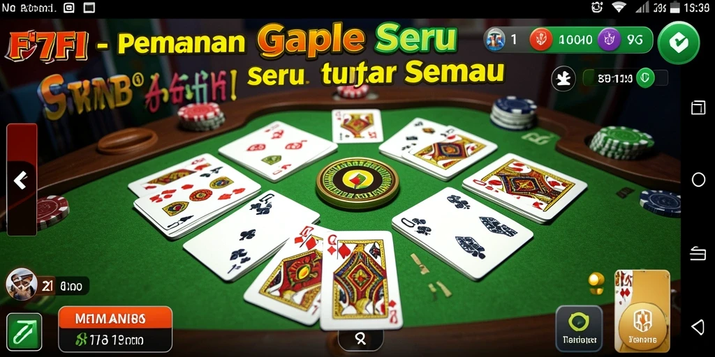 Tampilan gameplay F7F7 yang seru dan menarik.