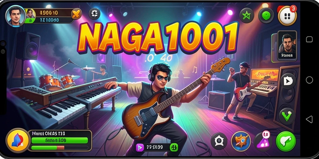 Tampilan gameplay NAGA1001 yang menarik dan interaktif.