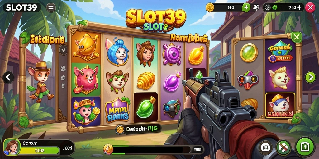 Tampilan gameplay SLOT39 yang menawan dan interaktif.