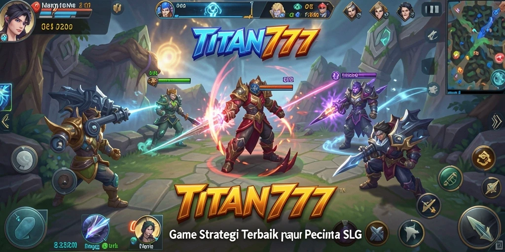 Gameplay menarik di dalam <strong>TITAN777</strong> dengan strategi yang mendalam.