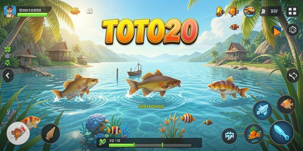 Tangkapan ikan besar dalam gameplay TOTO20 yang seru.