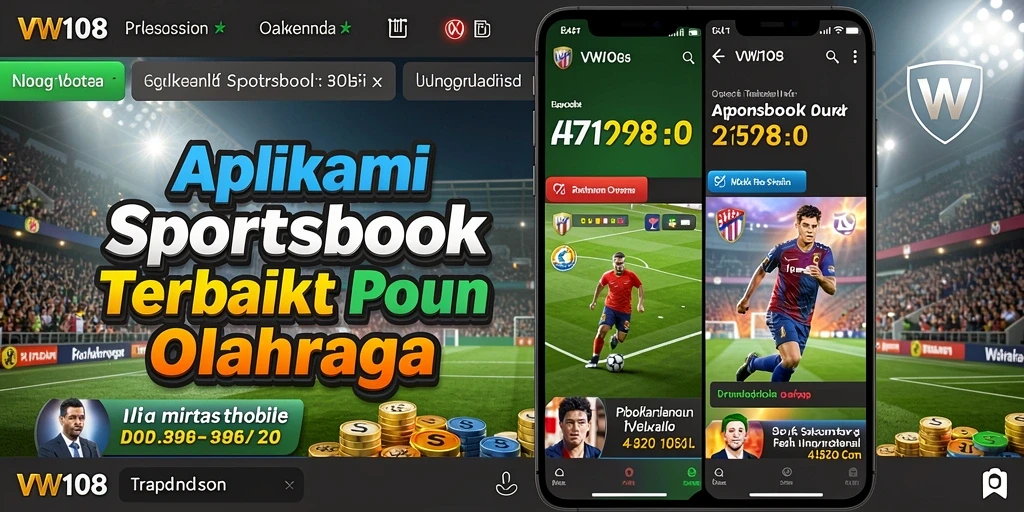 Tampilan gameplay taruhan olahraga yang menarik dan informatif