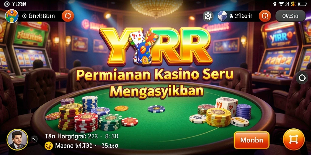 Tampilan screenshot dari gameplay menarik di YYRR dengan pengalaman kasino yang mengasyikkan.